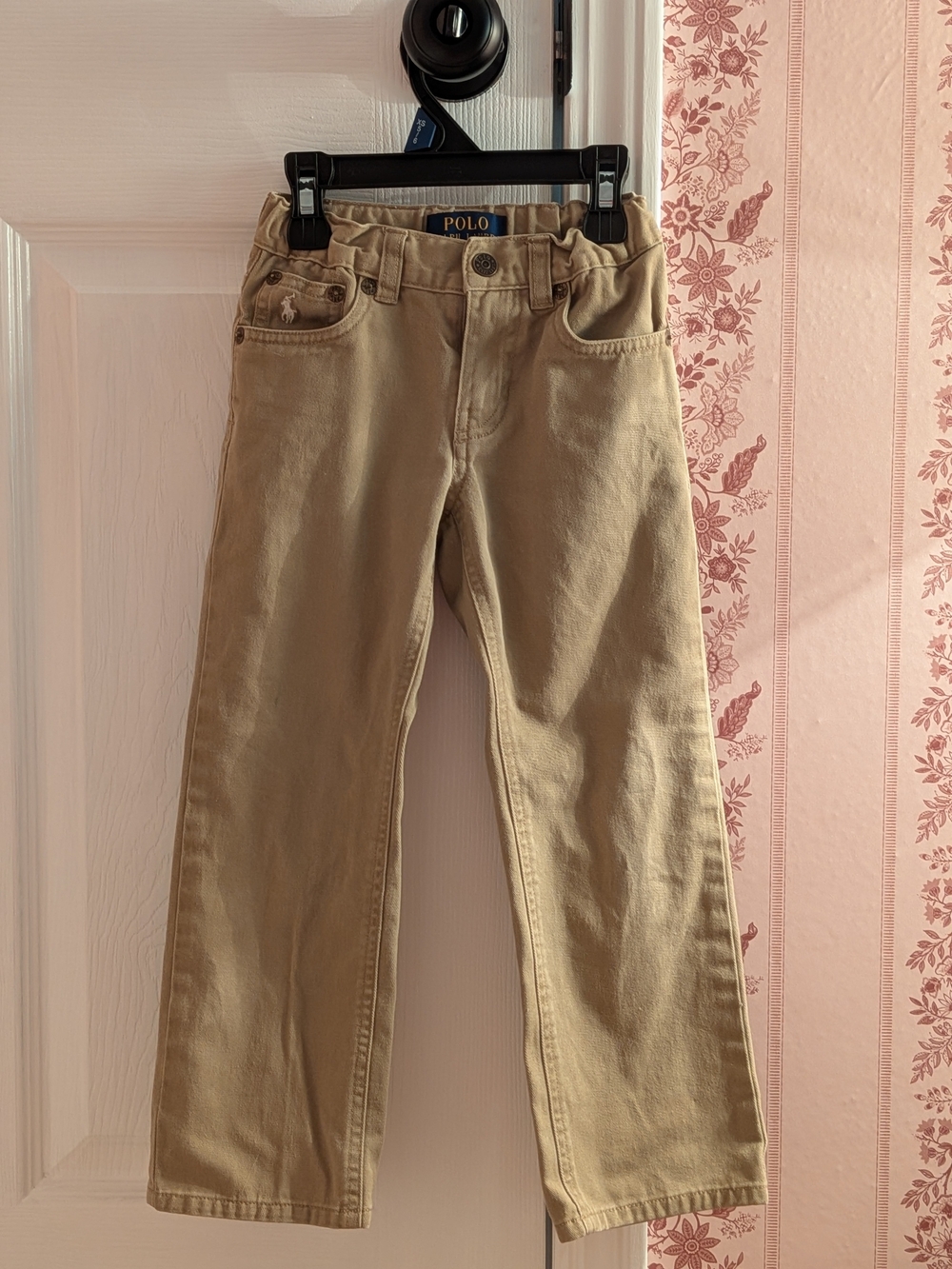 Polo by Ralph Lauren Boys' Khaki Jeans - Classic Straight Fit